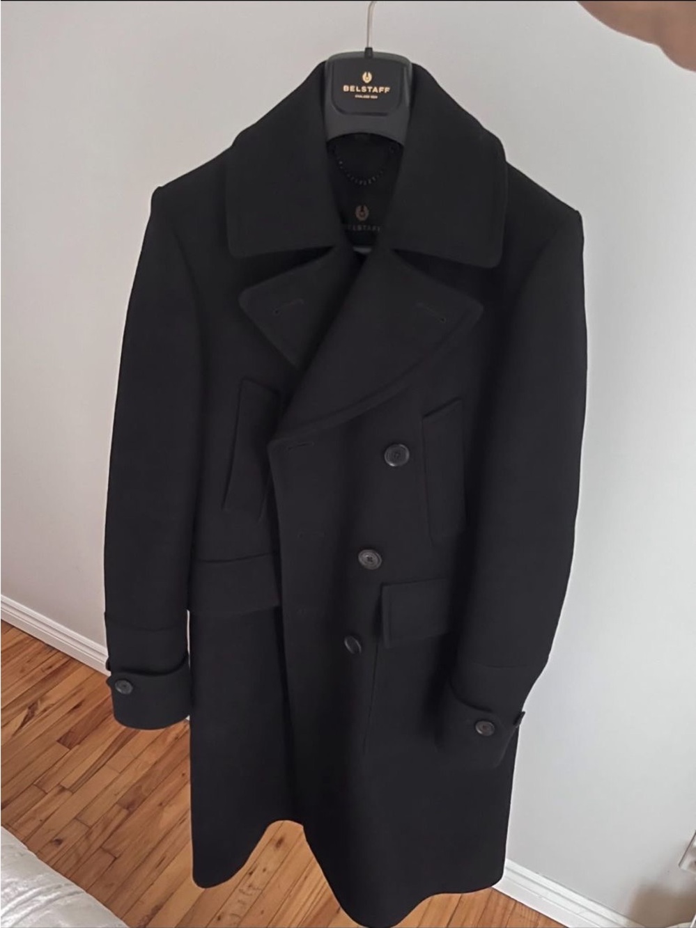Belstaff Black Milford Coat